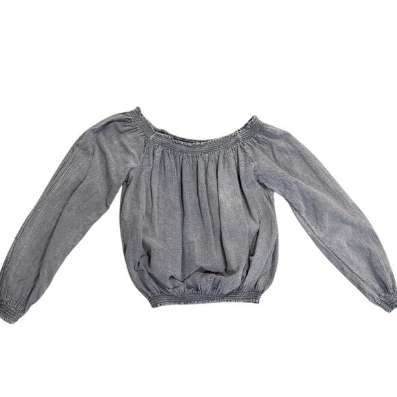 Blanco By Nature Tops - Chic Gray Women's Blouse